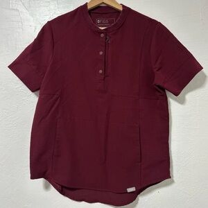 FIGS Gidya Henley scrub top XS